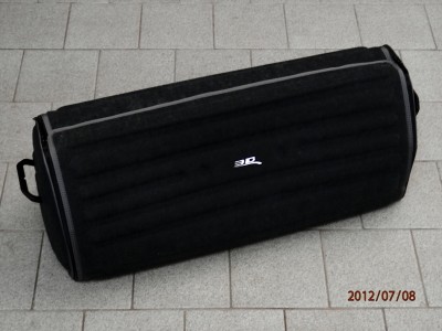 Сумка-бокс 3D большая чёрная